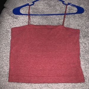 AMERICAN EAGLE: Red/Maroon Tank Top